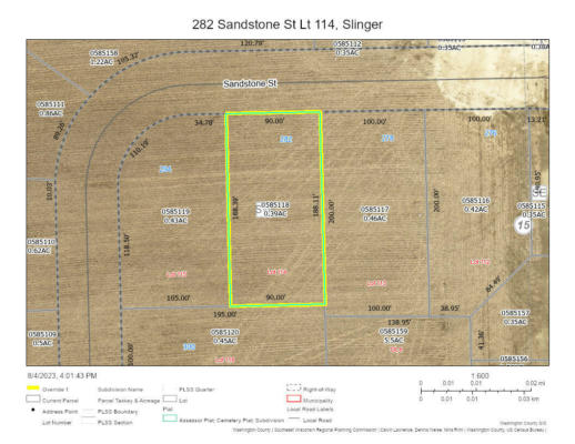 282 SANDSTONE ST # LT114, SLINGER, WI 53086, photo 4 of 7